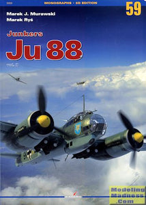 Kagero Monographs 3D 3059 Junkers Ju 88 vol. 2