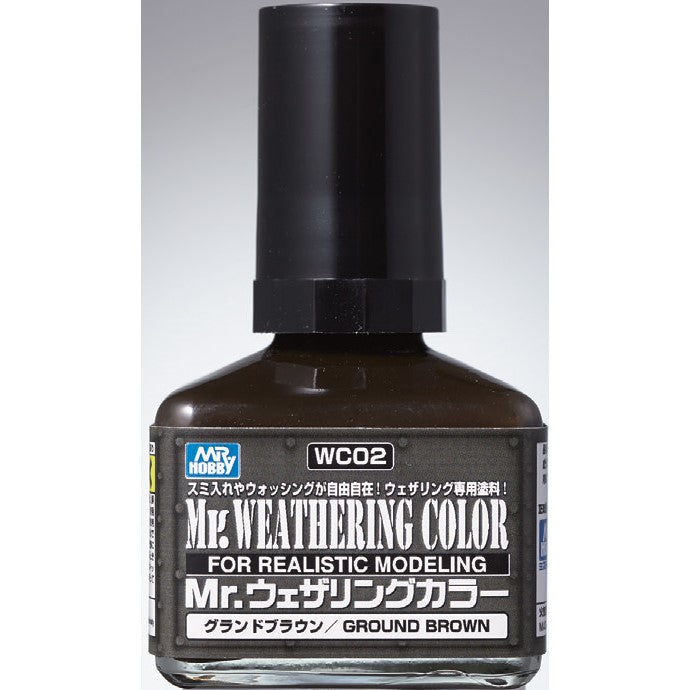 Mr. Hobby Mr Weathering Color Filter Liquid WC02 Ground Brown