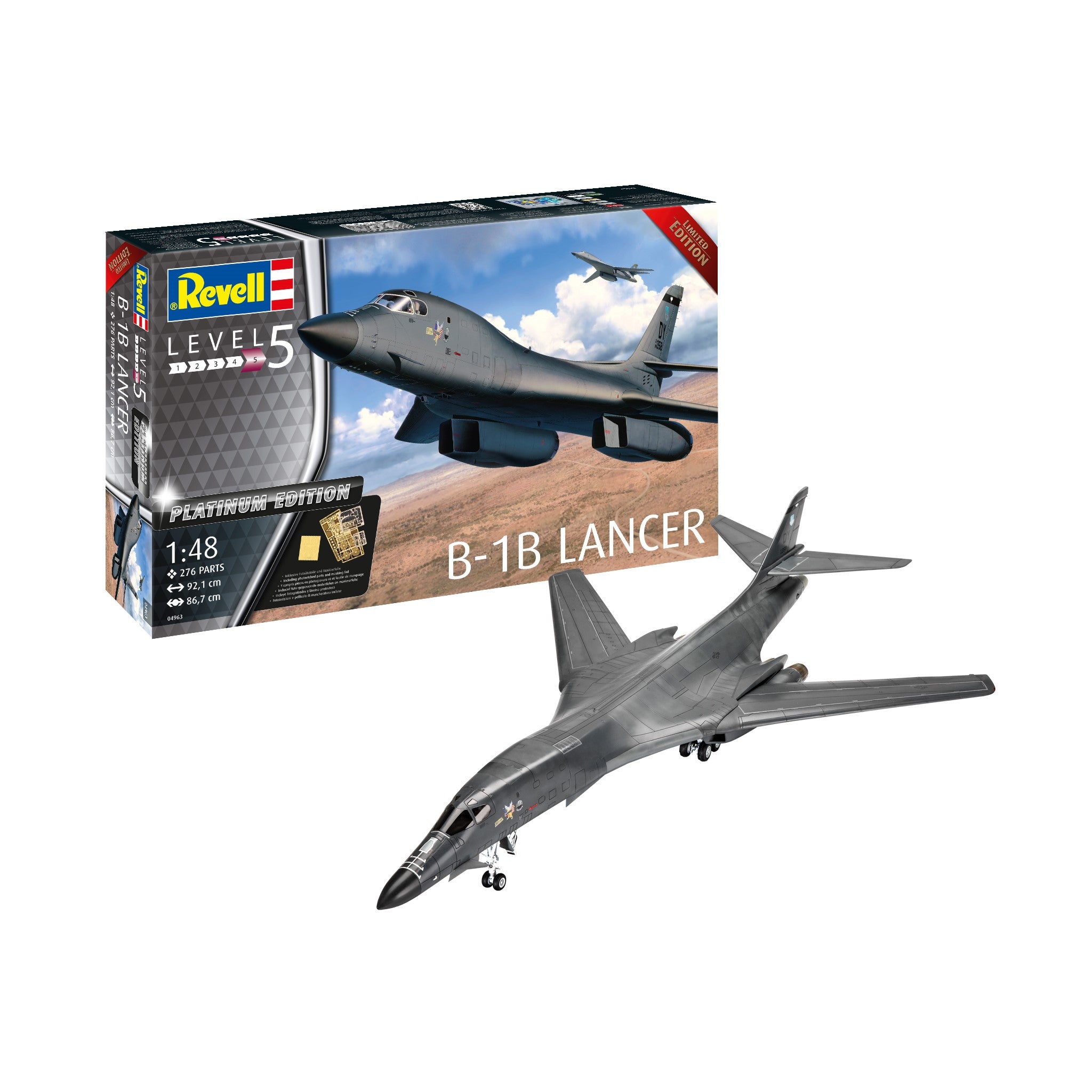 Revell 1/48 US B-1B Lancer Bomber 