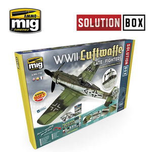 Ammo by Mig AMIG7702 Solution Box WWII Luftwaffe Late Fighters