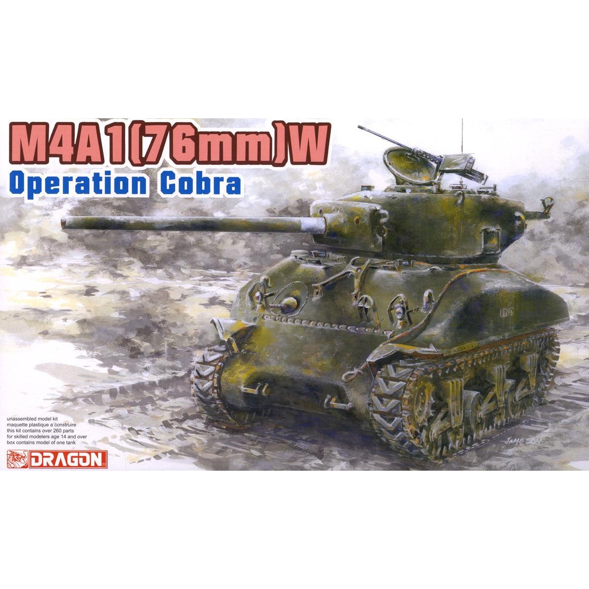Dragon 1/35 US M4A1 (76mm) W Operation Cobra 6083