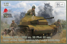 Load image into Gallery viewer, IBG 1/35 Polish TKS Tankette w/ NKM wz.38 FK-A 20mm Cannon and 2 Figures 35046