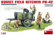 Load image into Gallery viewer, MiniArt 1/35 Russian KP-42 Field Kitchen w/ 3 Figures 35061