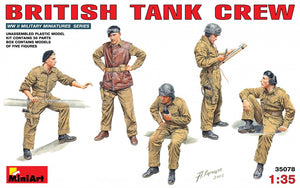 Miniart 1/35 British Tank Crew 35078