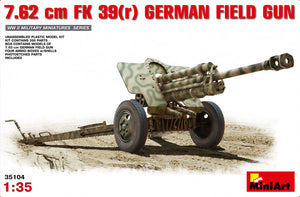 MiniArt 1/35 German 7.62 cm FK 39(r) Field Gun 35104