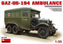 Load image into Gallery viewer, Miniart 1/35 Russian GAZ-05-194 Ambulance 35164
