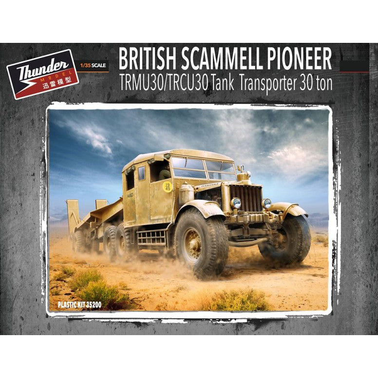 Thunder Model 1/35 British Scammell Pioneer TRMU30 Tractor/TRCU30