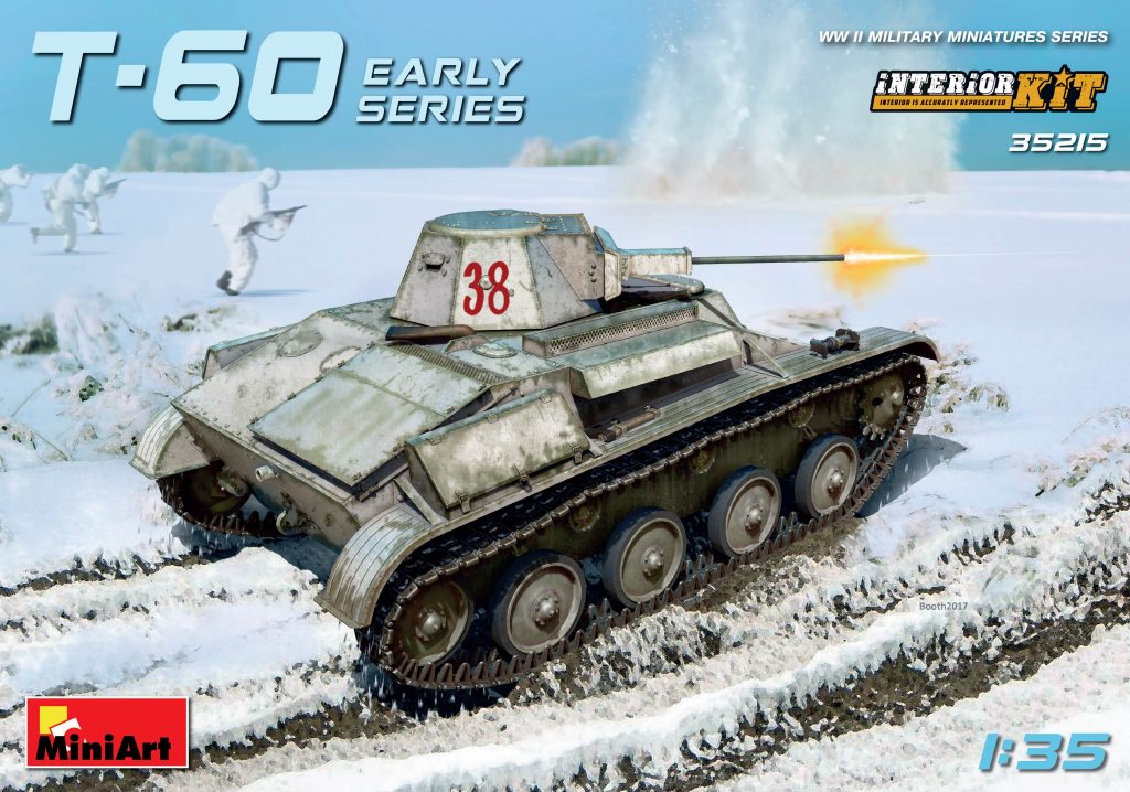 Miniart 1/35 Russian T60 Tank w/ Interior 35215