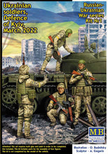 Load image into Gallery viewer, MasterBox 1/35 Ukrainian Soldiers Defense of Kyiv March 2022 (4) MB35223