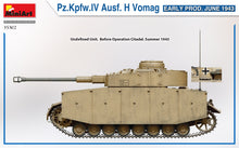 Load image into Gallery viewer, MiniArt 1/35 German Pz.Kpfw.IV Ausf. H Vomag. Early Production June 1943 35302