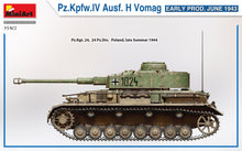 Load image into Gallery viewer, MiniArt 1/35 German Pz.Kpfw.IV Ausf. H Vomag. Early Production June 1943 35302