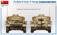 Load image into Gallery viewer, MiniArt 1/35 German Pz.Kpfw.IV Ausf. H Vomag. Early Production June 1943 35302
