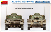Load image into Gallery viewer, MiniArt 1/35 German Pz.Kpfw.IV Ausf. H Vomag. Early Production June 1943 35302