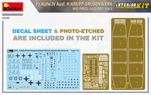 Load image into Gallery viewer, MiniArt 1/35 German PzKpfw.IV Ausf. H Mid Prod.Aug-Sep 1943 Interior Kit 35330