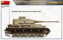 Load image into Gallery viewer, MiniArt 1/35 German PzKpfw.IV Ausf. H Mid Prod.Aug-Sep 1943 Interior Kit 35330