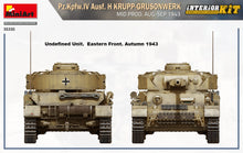 Load image into Gallery viewer, MiniArt 1/35 German PzKpfw.IV Ausf. H Mid Prod.Aug-Sep 1943 Interior Kit 35330