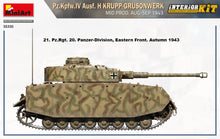 Load image into Gallery viewer, MiniArt 1/35 German PzKpfw.IV Ausf. H Mid Prod.Aug-Sep 1943 Interior Kit 35330
