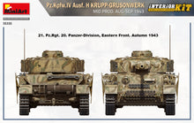 Load image into Gallery viewer, MiniArt 1/35 German PzKpfw.IV Ausf. H Mid Prod.Aug-Sep 1943 Interior Kit 35330
