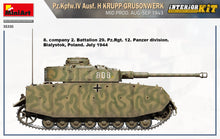 Load image into Gallery viewer, MiniArt 1/35 German PzKpfw.IV Ausf. H Mid Prod.Aug-Sep 1943 Interior Kit 35330