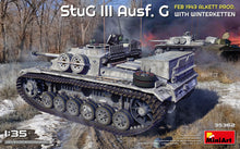 Load image into Gallery viewer, MiniArt 1/35 German Stug III Ausf. G Feb 1943 Alkett Production w/ Winterketten 35362