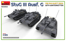 Load image into Gallery viewer, MiniArt 1/35 German Stug III Ausf. G Feb 1943 Alkett Production w/ Winterketten 35362