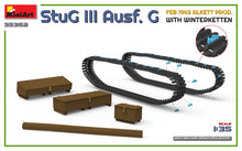 Load image into Gallery viewer, MiniArt 1/35 German Stug III Ausf. G Feb 1943 Alkett Production w/ Winterketten 35362