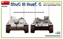 Load image into Gallery viewer, MiniArt 1/35 German Stug III Ausf. G Feb 1943 Alkett Production w/ Winterketten 35362