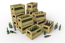Load image into Gallery viewer, MiniArt 1/35 Wine Bottles &amp; Wooden Crates 35571