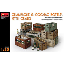 Load image into Gallery viewer, MiniArt 1/35 Champagne and Cognac Bottles with Crates 35575
