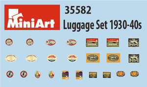 MiniArt 1/35 Luggage Set 1930-40s 35582