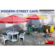 Load image into Gallery viewer, MiniArt 1/35 Modern Street Cafe 35610