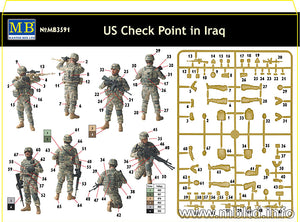 MasterBox 1/35 US Checkpoint in Iraq (4)  MB3591