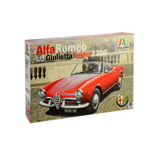 Load image into Gallery viewer, Italeri 1/24 Alfa Romeo Giulietta Spider 1300 3653