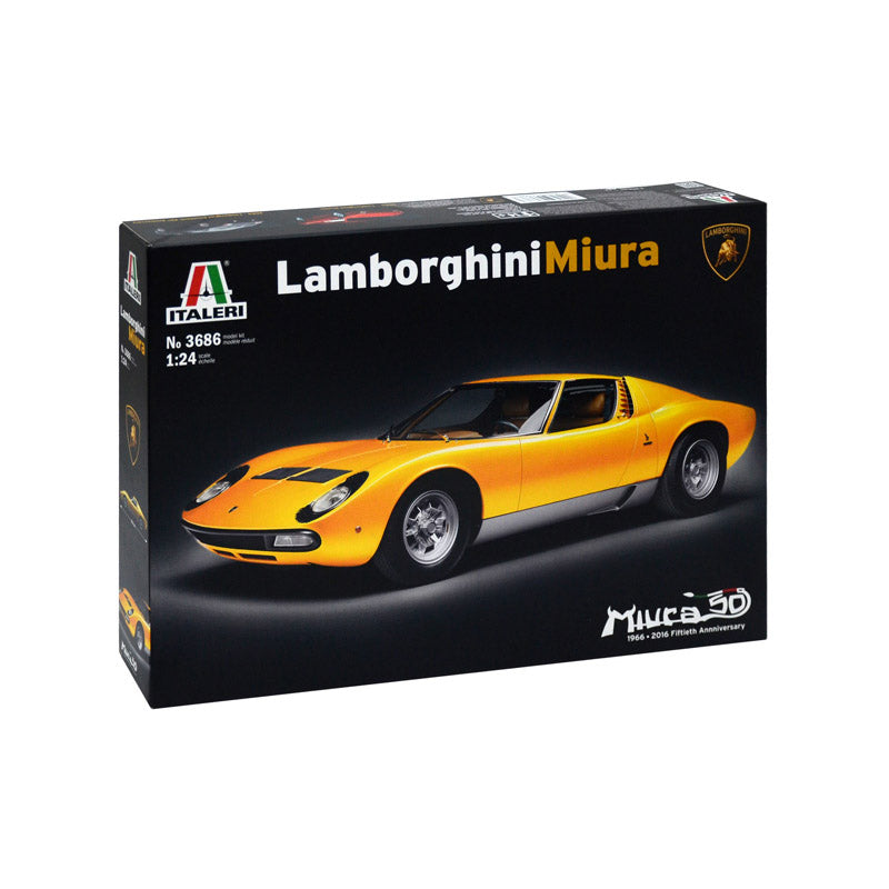 Italeri 1/24 Lamborghini Miura 3686