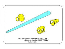 Load image into Gallery viewer, Aber 1/48 German 50mm KwK39/1 L/60 Barrel For Sd.Kfz.234/2 48 L-34