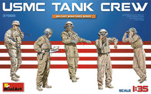 Load image into Gallery viewer, Miniart 1/35 USMC Tank Crew Modern Desert 37008