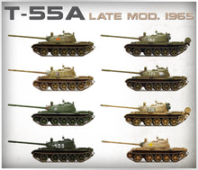 Load image into Gallery viewer, Miniart 1/35 Russian T-55A Model 1965 37023
