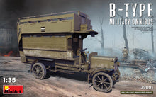 Load image into Gallery viewer, MiniArt 1/35 British Military WWI B-Type Omnibus 39001