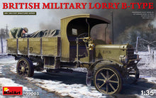 Load image into Gallery viewer, MiniArt 1/35 British Military WWI Lorry B-Type 39003