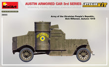 Load image into Gallery viewer, MiniArt 1/35 Austin Armored Car 3rd Series 39005