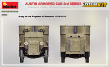Load image into Gallery viewer, MiniArt 1/35 Austin Armored Car 3rd Series 39005
