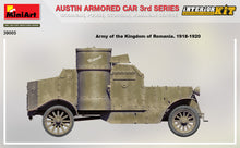 Load image into Gallery viewer, MiniArt 1/35 Austin Armored Car 3rd Series 39005