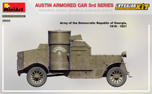 Load image into Gallery viewer, MiniArt 1/35 Austin Armored Car 3rd Series 39005