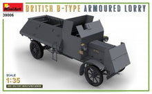 Load image into Gallery viewer, MiniArt 1/35 British B-Type Armoured Lorry 39006