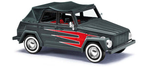 Busch 1/87 HO VW Kurierwagen "Crazy Car" Grey/Red 52720 SALE