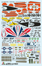 Load image into Gallery viewer, Italeri 1/72 US F-14A Tomcat 50th First Flight Anniversary 1414'