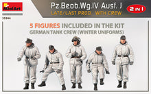 Load image into Gallery viewer, MiniArt 1/35 German Pz.Beob.Wg.IV Ausf. J Late/Last Prod. 2 in 1 with Crew 35344