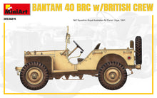 Load image into Gallery viewer, Miniart 1/35 British Bantam 40 BRC w/ Crew (3) 35324