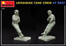 Load image into Gallery viewer, MiniArt 1/35 Ukrainian Tank Crew at Rest (4) 37067