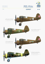 Load image into Gallery viewer, Arma Hobby 1/48 Polish PZL P.11c Aircraft Expert Set 40001